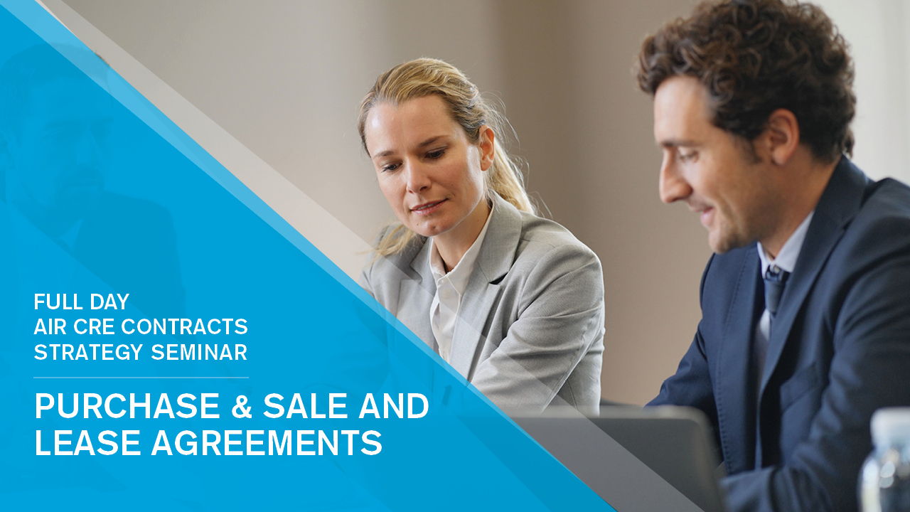 In-Person Contracts Strategy Seminar: PSA and Lease Agreements